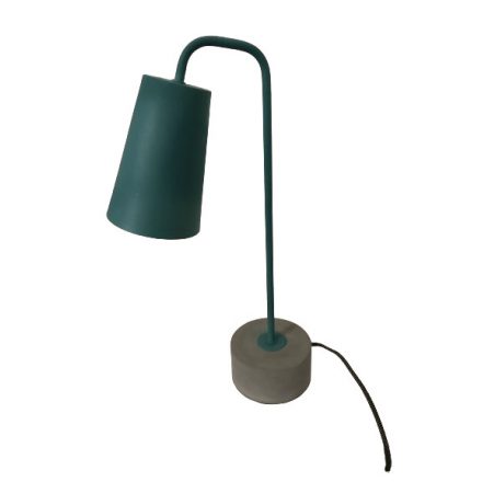 Türkiz asztali lámpa