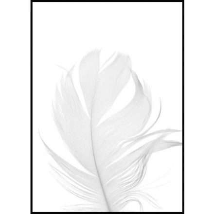 Poszterkép fehér színvilágban, választható fekete vagy fehér paszpartus kerettel.  Kérjük jelezd melyik színű keretben szeretnéd! Méretei: 61x91 cm keret méret/kép 50x70cm