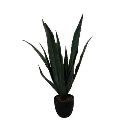 Mű Aloe Vera növény, 65 cm magas. Az ár a kaspót nem tartalmazza.